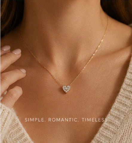 LUMÉRA Céleste Heart Necklace