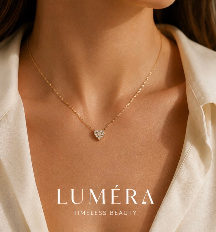 LUMÉRA Céleste Heart Necklace